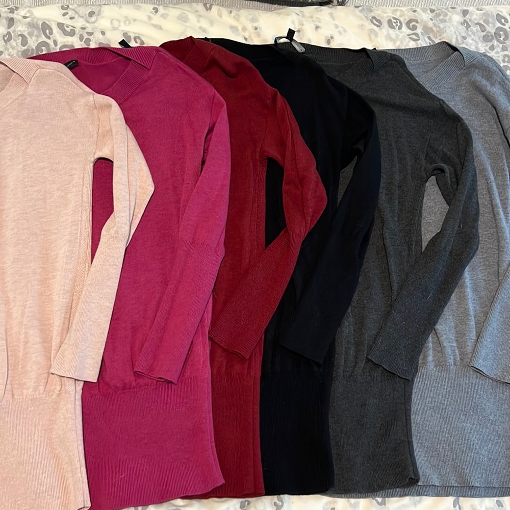 WHBM Tunic Sweaters XS